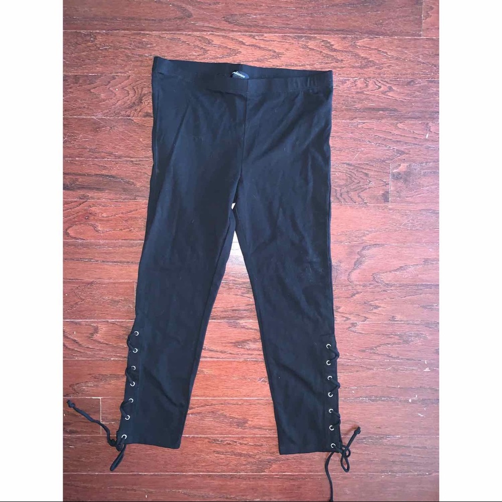 Women’s Ambiance Lattice Tie Leggings